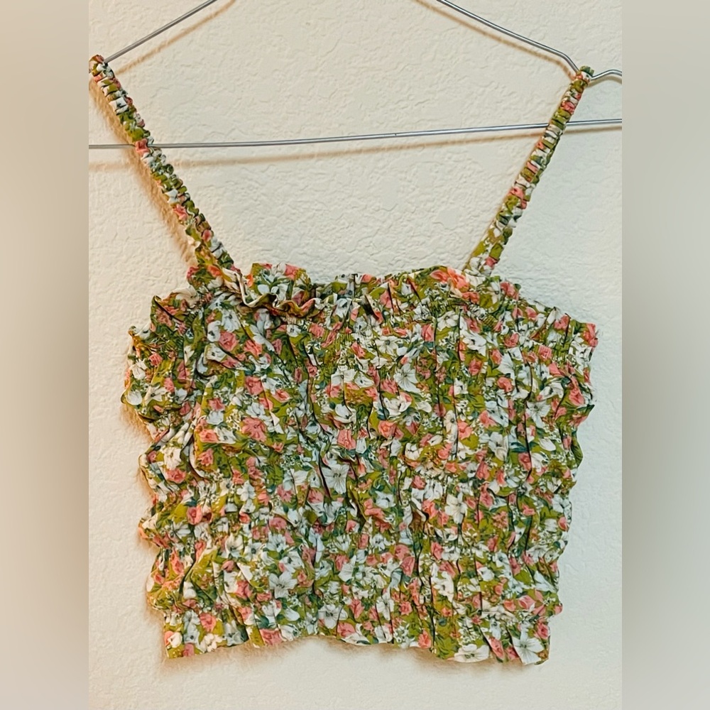Floral Crop Top